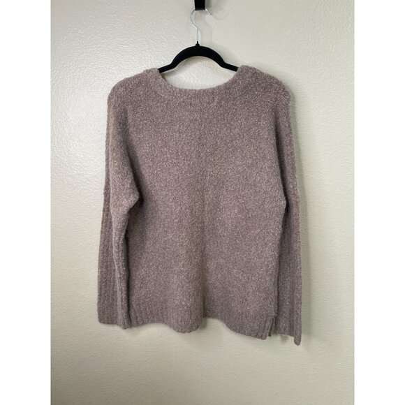 Sleeping On Snow Anthropologie Sweater Women’s S Beige Long Sleeve Soft Pullover - Picture 5 of 6